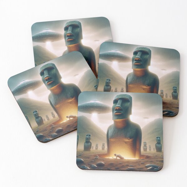 Item preview, Mysteries Unearthed: The Moai Encounters designed and sold by Donkey's Salad.