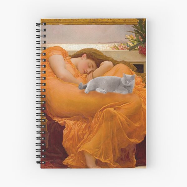 Item preview, Flaming June Kitty designed and sold by bethanysstudio.