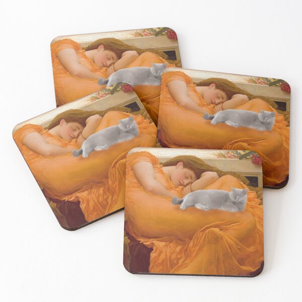 Item preview, Flaming June Kitty designed and sold by bethanysstudio.