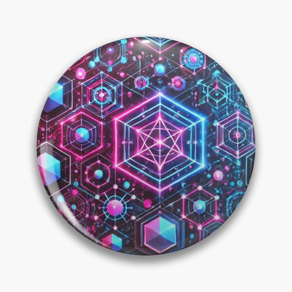 Item preview, Neon Cyber Grid designed and sold by Raha-Art .