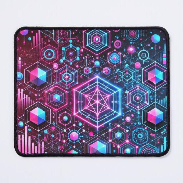 Item preview, Neon Cyber Grid designed and sold by Raha-Art .