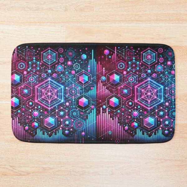 Item preview, Neon Cyber Grid designed and sold by Raha-Art .