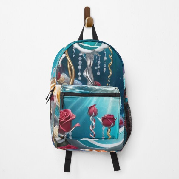 Item preview, Underwater Multicolored Roses With Bright Twisted Stems designed and sold by Melantari Vizuns.