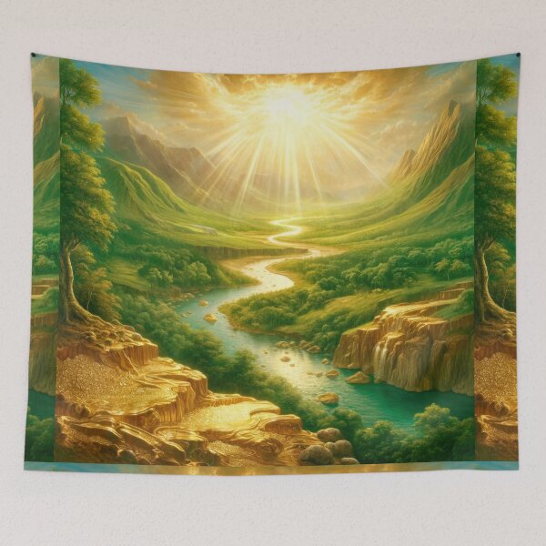 Item preview, "And the Gold of That Land is Good" – The Riches of Havilah Verse: Genesis 2:12 (KJV) designed and sold by Meta2Physical.