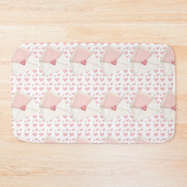 Item preview, Pink Valentine Envelope Hearts designed and sold by wildwhimsical.