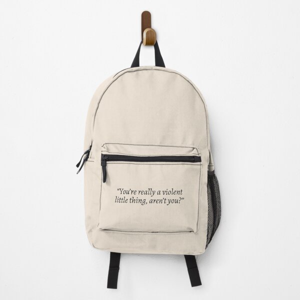 Item preview, "You're really a violent little thing, aren't you?" - Fourth Wing Quote designed and sold by bubblytank.