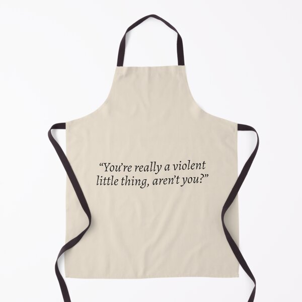 Item preview, "You're really a violent little thing, aren't you?" - Fourth Wing Quote designed and sold by bubblytank.