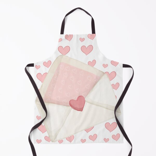 Item preview, Pink Valentine Envelope Hearts designed and sold by wildwhimsical.