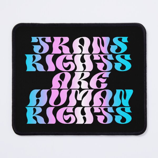 Item preview, Trans Rights are Human Rights, Groovy designed and sold by KMGraphics99.