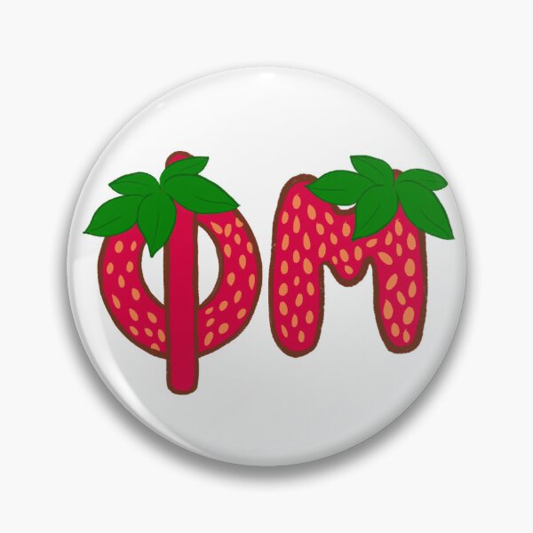 Item preview, Phi Mu Strawberry  designed and sold by ellieisurmom.