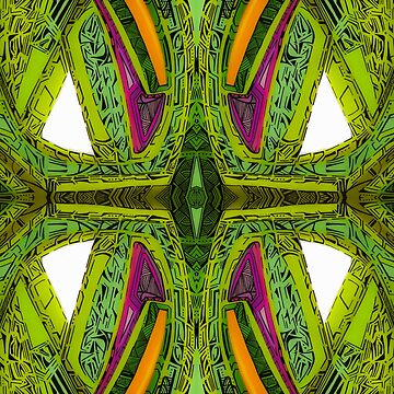 Artwork thumbnail, Electric Flora by AtomicAcidArt
