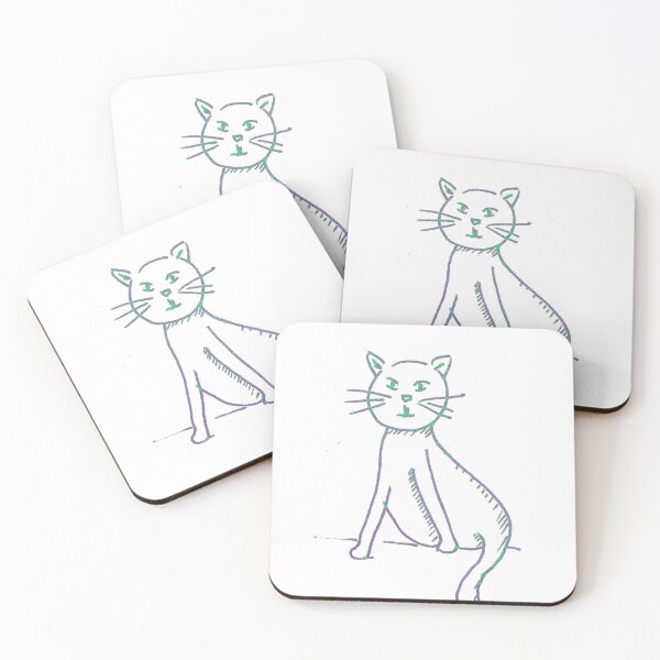 Item preview, Catty Emerald designed and sold by MagentaTwilight.