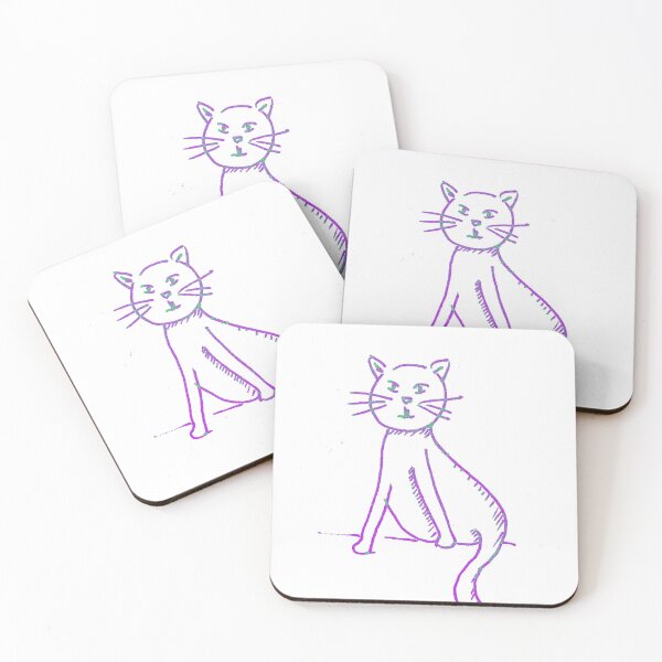 Item preview, Catty Magenta designed and sold by MagentaTwilight.