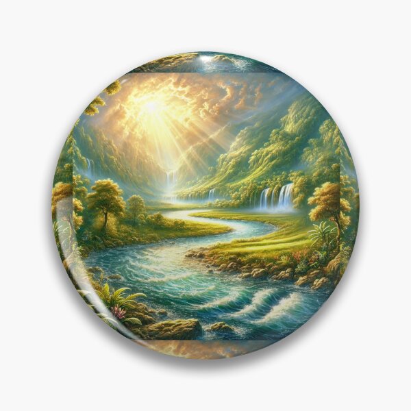 Item preview, "And the Name of the Third River is Hiddekel" – Divine Provision and Guidance Verse: Genesis 2:14 (KJV) designed and sold by Meta2Physical.