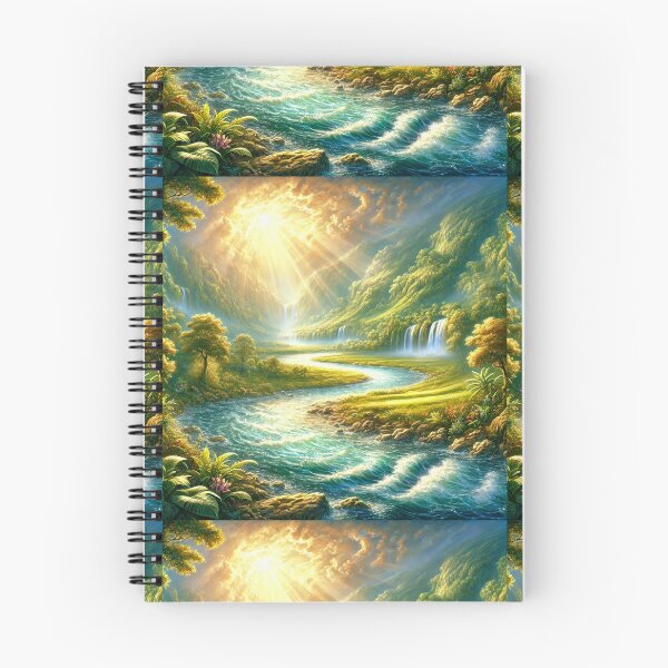 Item preview, "And the Name of the Third River is Hiddekel" – Divine Provision and Guidance Verse: Genesis 2:14 (KJV) designed and sold by Meta2Physical.