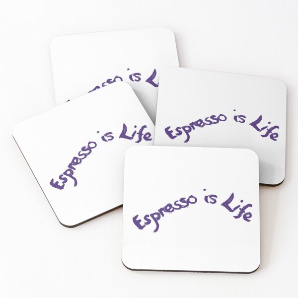 Item preview, Live Espresso Purple designed and sold by MagentaTwilight.
