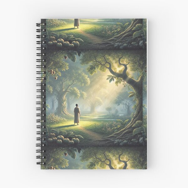 Item preview, "And the Lord God Commanded the Man" – Divine Provision in the Garden Verse: Genesis 2:16 (KJV) designed and sold by Meta2Physical.