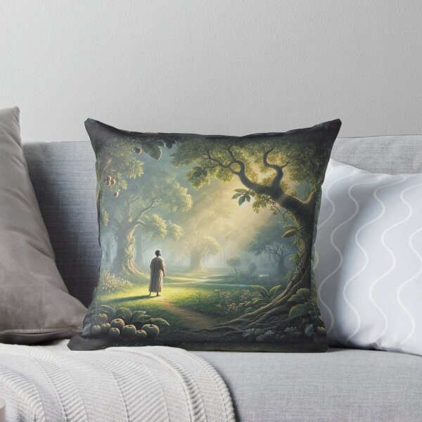 Item preview, "And the Lord God Commanded the Man" – Divine Provision in the Garden Verse: Genesis 2:16 (KJV) designed and sold by Meta2Physical.