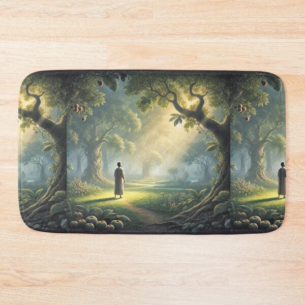 Item preview, "And the Lord God Commanded the Man" – Divine Provision in the Garden Verse: Genesis 2:16 (KJV) designed and sold by Meta2Physical.