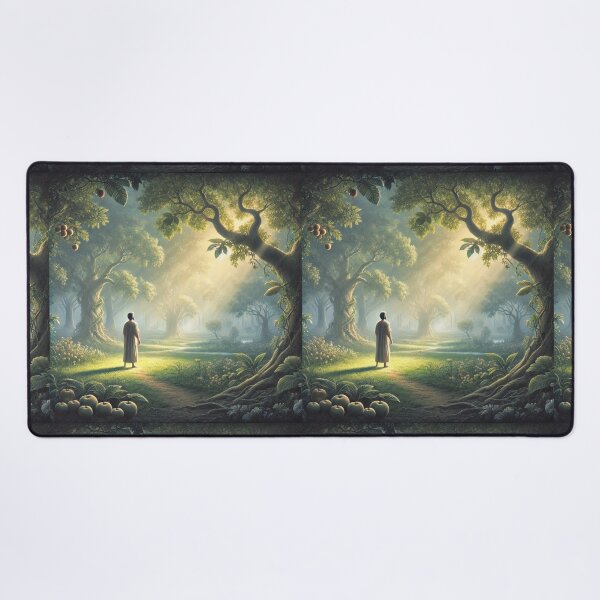 Item preview, "And the Lord God Commanded the Man" – Divine Provision in the Garden Verse: Genesis 2:16 (KJV) designed and sold by Meta2Physical.