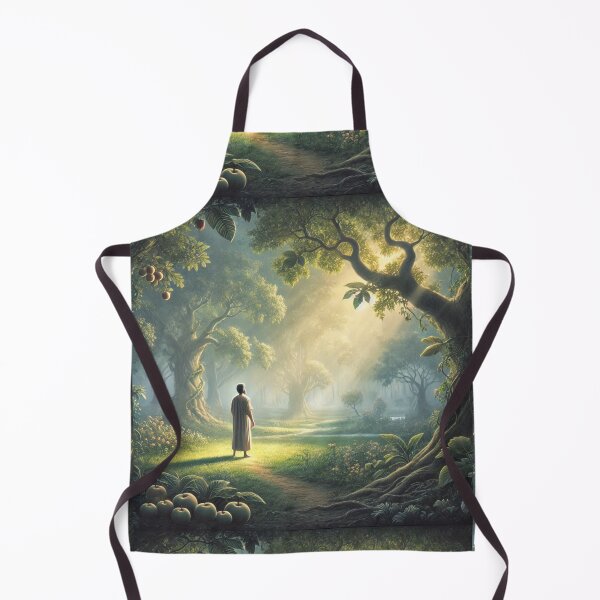 Item preview, "And the Lord God Commanded the Man" – Divine Provision in the Garden Verse: Genesis 2:16 (KJV) designed and sold by Meta2Physical.