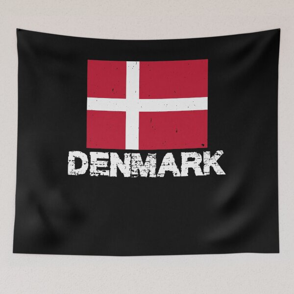 Item preview, Denmark National Pride Danish Flag Design designed and sold by AllStarMerch.