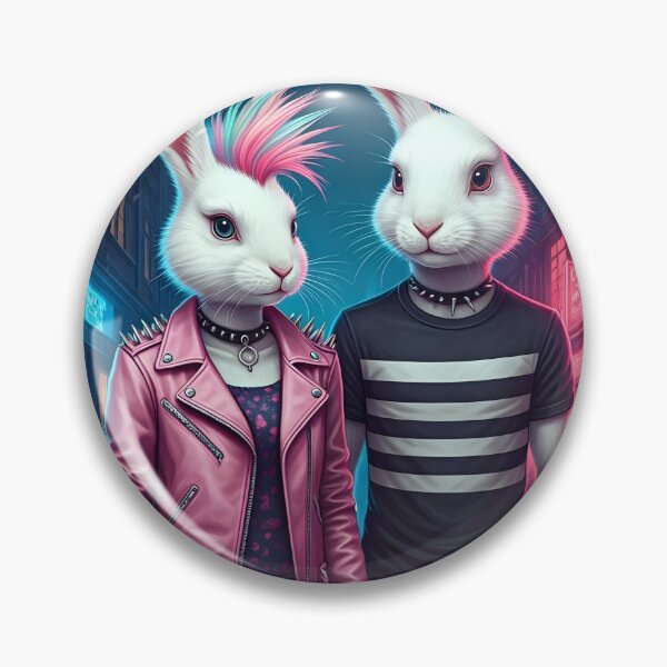 Artikelvorschau, Punk Rabbits entworfen und verkauft von Niniva.
