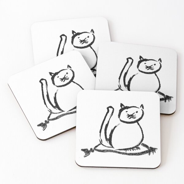 Item preview, Cosy Cat  Black designed and sold by MagentaTwilight.