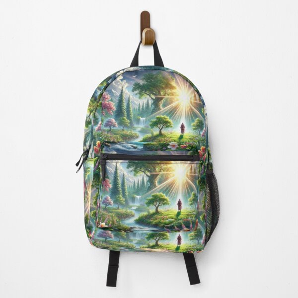 Item preview, "And the Lord God Took the Man, and Put Him into the Garden of Eden" – The First Steps in Paradise Verse: Genesis 2:15 (KJV) designed and sold by Meta2Physical.