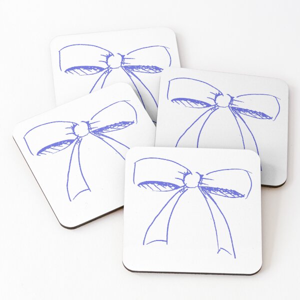 Item preview, Puffy Bow Cornflower Blue designed and sold by MagentaTwilight.