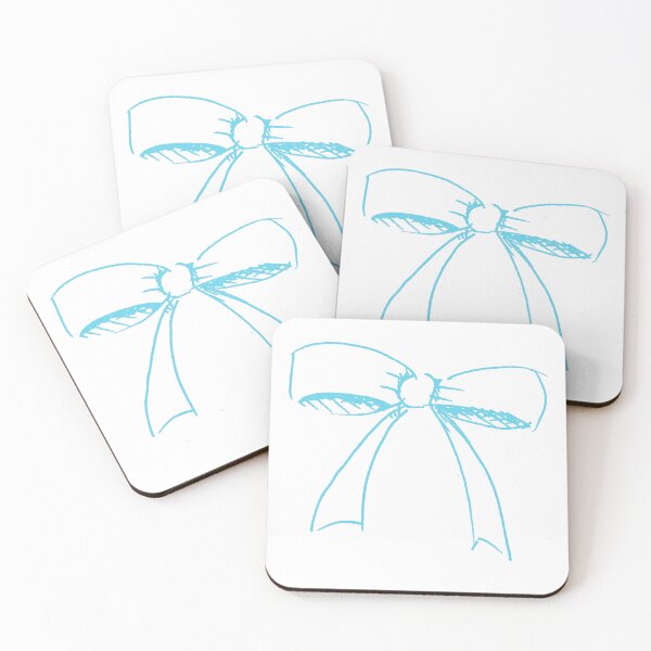 Item preview, Puffy Bow Aquamarine designed and sold by MagentaTwilight.