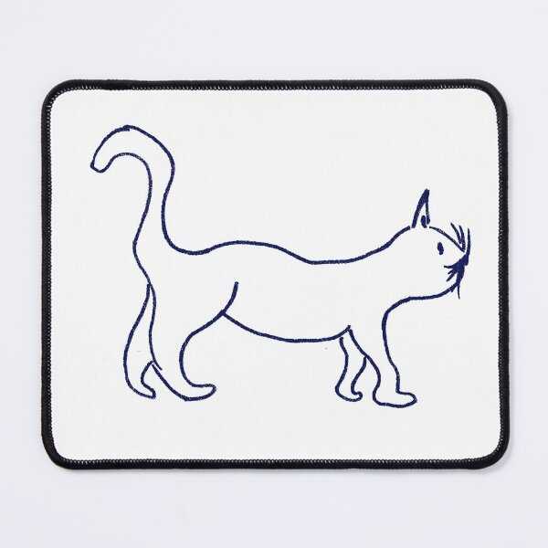 Item preview, Slinky Cat Midnight Blue designed and sold by MagentaTwilight.