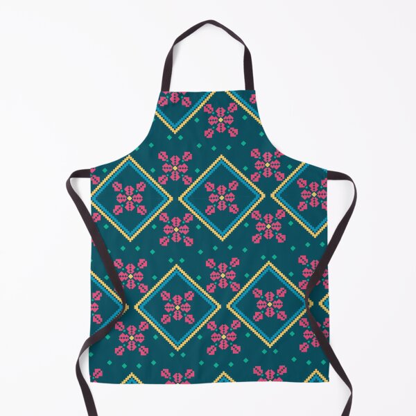 Item preview, Colorful Pixel Ethnic Pattern Fabric  designed and sold by Loomexa Studio .