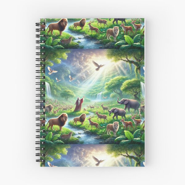 Item preview, "And Out of the Ground the Lord God Formed Every Beast of the Field" – The Creation of Earth’s Creatures Verse: Genesis 2:19 (KJV) designed and sold by Meta2Physical.