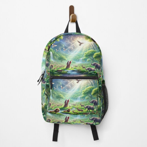 Item preview, "And Out of the Ground the Lord God Formed Every Beast of the Field" – The Creation of Earth’s Creatures Verse: Genesis 2:19 (KJV) designed and sold by Meta2Physical.