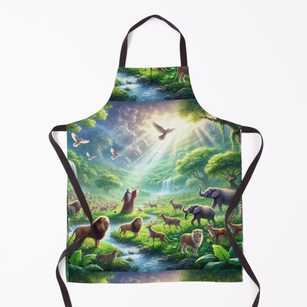 Item preview, "And Out of the Ground the Lord God Formed Every Beast of the Field" – The Creation of Earth’s Creatures Verse: Genesis 2:19 (KJV) designed and sold by Meta2Physical.
