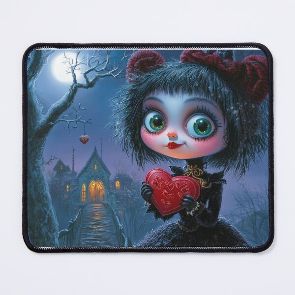Item preview, Goth Girl: Creepy Valentine, Be mine designed and sold by ACuriousshoppe.