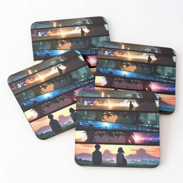 Item preview, Dynamic Moments: Anime Scenes in Comic Strip designed and sold by Glitchart66.