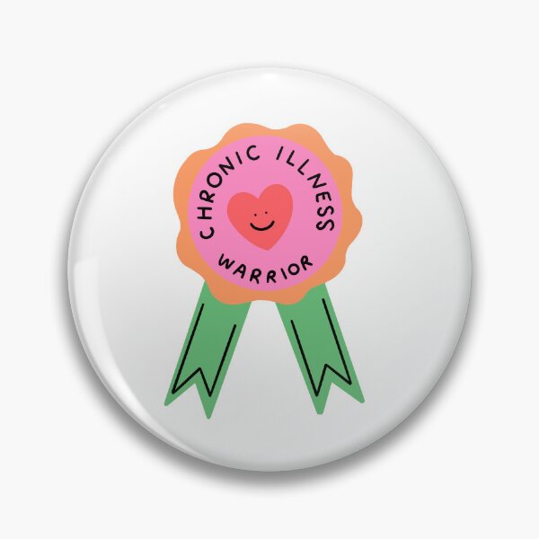 Item preview, chronic illness warrior ribbon designed and sold by Emma-Beasley.