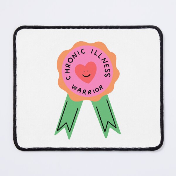 Item preview, chronic illness warrior ribbon designed and sold by Emma-Beasley.