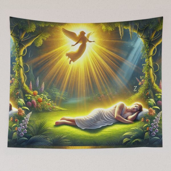 Item preview, "And the Lord God Caused a Deep Sleep to Fall Upon Adam" – The Divine Rest Verse: Genesis 2:21 (KJV) designed and sold by Meta2Physical.