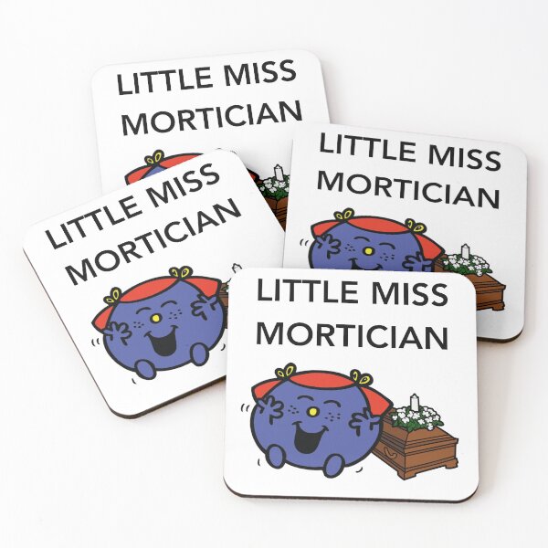 Item preview, Little Miss Mortician Funeral Director Coffin designed and sold by LethallyBlonde.