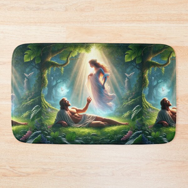 Item preview, "And the Rib, Which the Lord God Had Taken from Man, Made He a Woman" – The Creation of Eve Verse: Genesis 2:22 (KJV) designed and sold by Meta2Physical.
