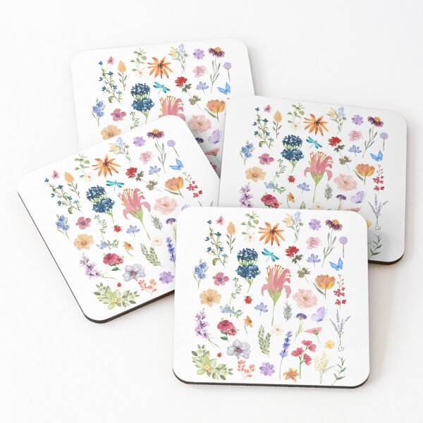 Item preview, Watercolour Floral Aesthetic Garden Print designed and sold by genzstickersinc.