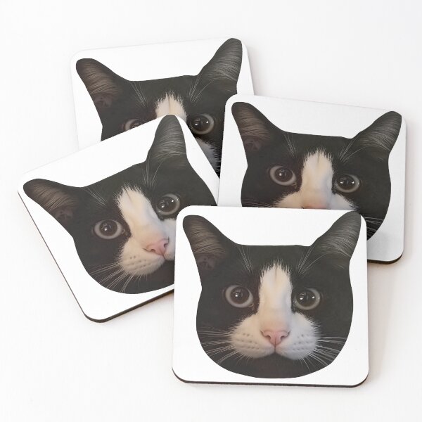 Item preview, black cat nose meme designed and sold by TALENOffcials.