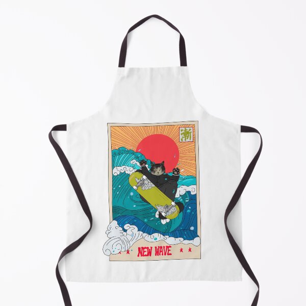 Item preview, cat surfing on a skateboard. Zen. designed and sold by Manhole Delivery.