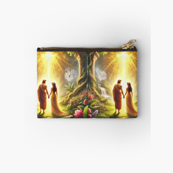 Item preview, "Therefore Shall a Man Leave His Father and His Mother, and Shall Cleave Unto His Wife" – The Divine Union Verse: Genesis 2:24 (KJV) designed and sold by Meta2Physical.