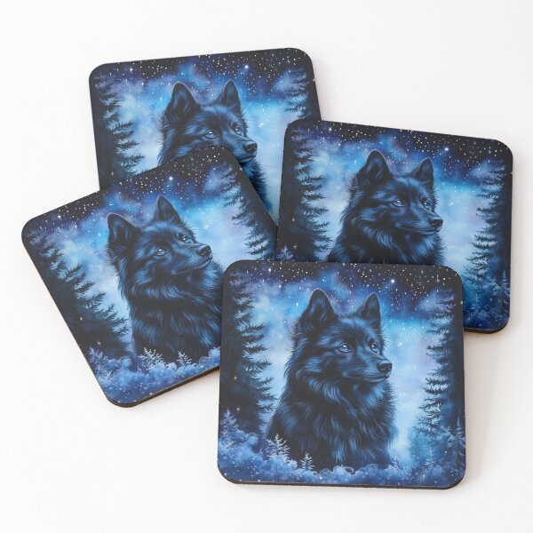 Item preview, Wintery Finnish Lapphund designed and sold by Nocturne  Paws.