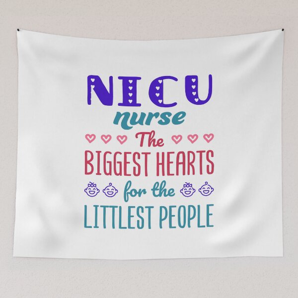 Item preview, NICU Nurse Biggest Hearts for the Littlest People designed and sold by jaygo.