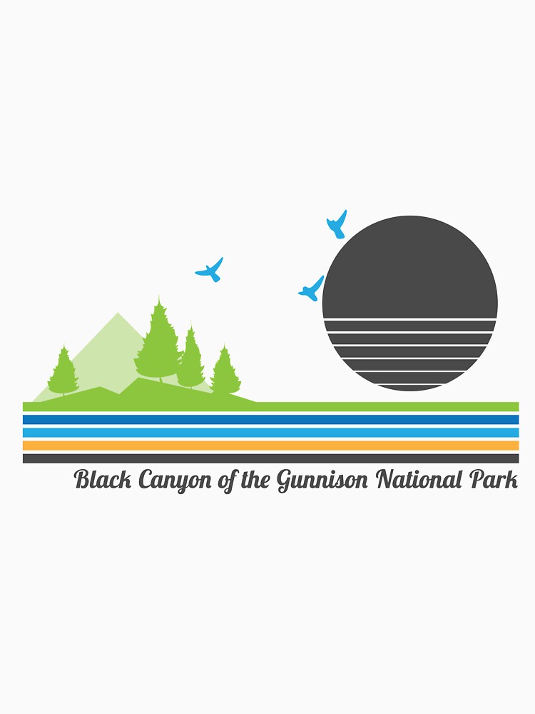 black canyon of the gunnison t shirt